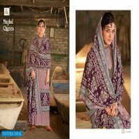 Alok Mughal Queen Wholesale Wool Pashmina Winter Dress Material Catalogs