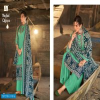 Alok Mughal Queen Wholesale Wool Pashmina Winter Dress Material Catalogs