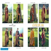Mumtaz Art Jamawar Wholesale Pure Print With Work Dress Material