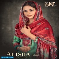 SKT Alisha Wholesale Pashmina Digital Print Dress Material