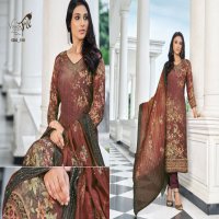 Vouch Seher Wholesale Pure Viscose Muslin Long Salwar Kameez