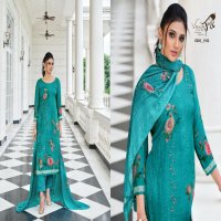 Vouch Seher Wholesale Pure Viscose Muslin Long Salwar Kameez