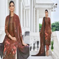 Vouch Seher Wholesale Pure Viscose Muslin Long Salwar Kameez