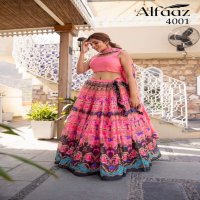 ALFAAZ VOL 4 BY STYLISHTA CHANDERI SILK DESIGNER LEHENGA CHOLI SUPPLIER