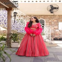 ALFAAZ VOL 4 BY STYLISHTA CHANDERI SILK DESIGNER LEHENGA CHOLI SUPPLIER