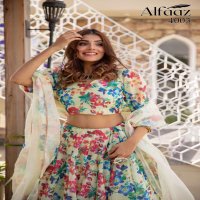 ALFAAZ VOL 4 BY STYLISHTA CHANDERI SILK DESIGNER LEHENGA CHOLI SUPPLIER