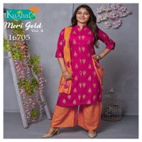Kushal Marigold Vol-4 Wholesale Full Stitched Dress