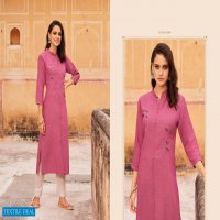 Kivi Baani Wholesale Fancy Weaving Fabrics Kurtis