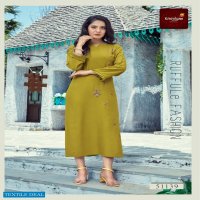 Krishriyaa Blush Wholesale Premium Viscose Reyon Kurtis