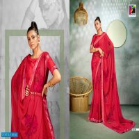 Pikasho Express Wholesale Georgette Indian Sarees