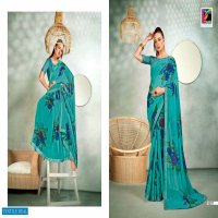 Pikasho Express Wholesale Georgette Indian Sarees