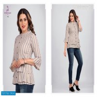 Poonam Top-Top Wholesale Printed Style Kurtis