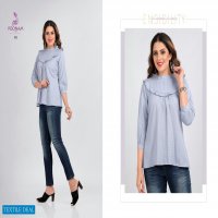 Poonam Top-Top Wholesale Printed Style Kurtis