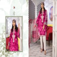 DEEPSY SUITS MARIB PRINT PASHMINA ELEGANT SALWAR SUIT CATALOG