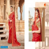 BANDHEJ BY 5D DESIGNER WEIGHTLESS BANDHANI TRADITIONAL WEAR SAREES
