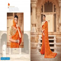 BANDHEJ BY 5D DESIGNER WEIGHTLESS BANDHANI TRADITIONAL WEAR SAREES