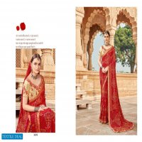 BANDHEJ BY 5D DESIGNER WEIGHTLESS BANDHANI TRADITIONAL WEAR SAREES