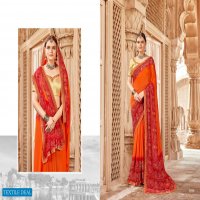 BANDHEJ BY 5D DESIGNER WEIGHTLESS BANDHANI TRADITIONAL WEAR SAREES