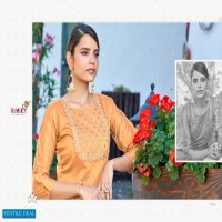 VAMIKA NAAZ VOL 3 VISCOSE SILK DESIGNER KURTI WITH PLAZZO WHOLESALER