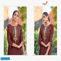 VAMIKA NAAZ VOL 3 VISCOSE SILK DESIGNER KURTI WITH PLAZZO WHOLESALER
