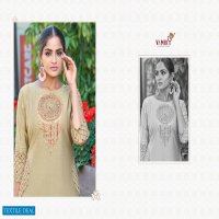VAMIKA NAAZ VOL 3 VISCOSE SILK DESIGNER KURTI WITH PLAZZO WHOLESALER