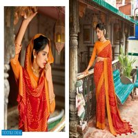 5D JODHA VOL 9 GEORGETTE PRINTED CLASSY LOOK FANCY SAREES
