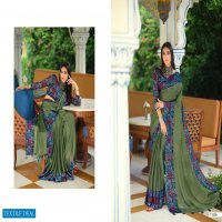 SIMRAN VOL 2 BY 5D CHIFFON PRINTED SAREE COLLECTION