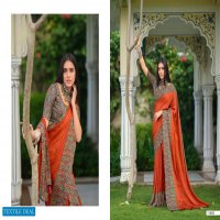 SIMRAN VOL 2 BY 5D CHIFFON PRINTED SAREE COLLECTION