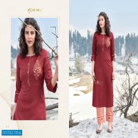 SHUBH NX ALLEN READYMADE FANCY KURTI WITH PANT SUPPLIER