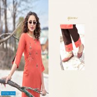 SHUBH NX ALLEN READYMADE FANCY KURTI WITH PANT SUPPLIER