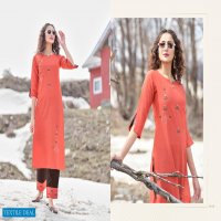 SHUBH NX ALLEN READYMADE FANCY KURTI WITH PANT SUPPLIER