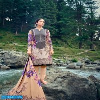 ISHAAL PRINTS GULMOHAR VOL 20 SERIES 20001 TO 20010 LAWN PRINTED DRESS MATERIAL WHOLESALER