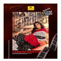 VINAMRA ROCKSTAR IKKAT VOL 1 COTTON PRINTED SARIS LOWEST COST SUPPLIER