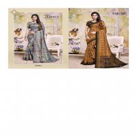 SUBHASH AARADHNA 66001-66018 SERIES SATIN SILK SARIS SUPPLIER