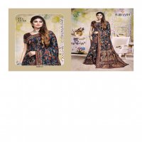 SUBHASH AARADHNA 66001-66018 SERIES SATIN SILK SARIS SUPPLIER