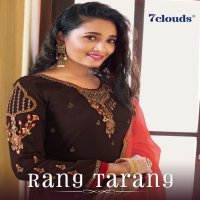 7 Clouds Rang Tarang wholesale Straight Long Salwar Kameez