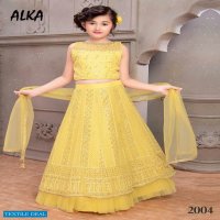 Alka Nandita Wholesale Kidswear Lehengas