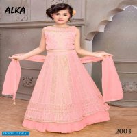 Alka Nandita Wholesale Kidswear Lehengas