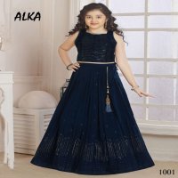 Alka Shaily Wholesale Designer Kidswear lehengas