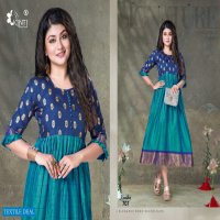 Kinti Kanika Vol-7 Wholesale Anarkali Kurtis Catalogs