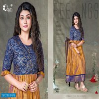 Kinti Kanika Vol-7 Wholesale Anarkali Kurtis Catalogs