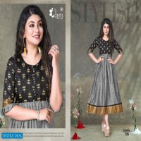 Kinti Kanika Vol-7 Wholesale Anarkali Kurtis Catalogs