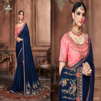 ARDHANGINI ELEGANCE 1501-1507 SERIES RICH PALLU WORK SAREES SUPPLIER