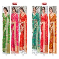 SANGAM PRINTS ANGEL ORGANZA DIGITAL PRINTED SARIS WHOLESALER
