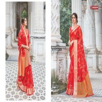 SANGAM PRINTS ANGEL ORGANZA DIGITAL PRINTED SARIS WHOLESALER