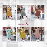 KOODEE SIMRAN VOL 1 STRAIGHT KURTIS WHOLESALE TRADER