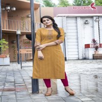 KOODEE SIMRAN VOL 1 STRAIGHT KURTIS WHOLESALE TRADER