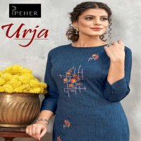 Peher urja wholesale Reyon Long Kurtis
