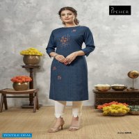 Peher urja wholesale Reyon Long Kurtis