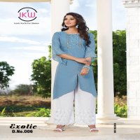 IKW Exotic Vol-1 wholesale Long Kurtis Collection